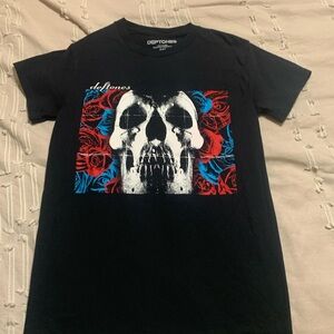 black small/medium deftones tee